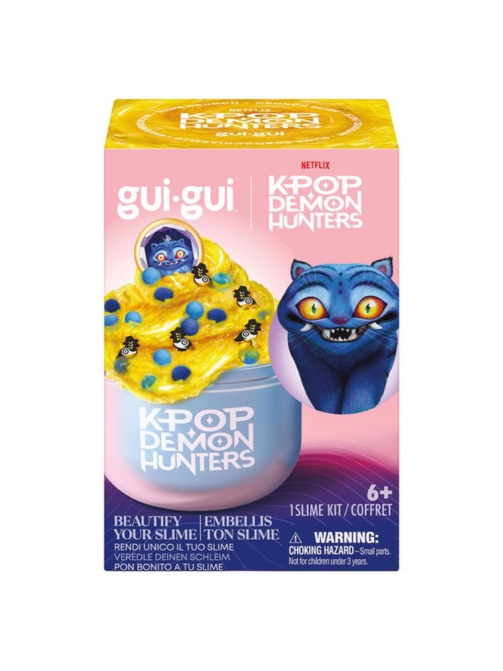 KPOP Demon Hunters Yellow & Blue Slime Kit
